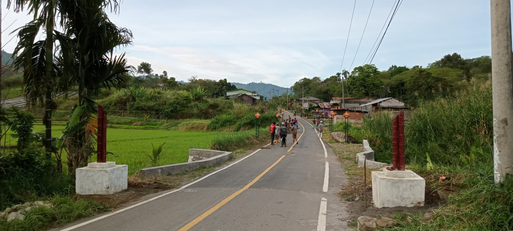 Tapal batas kampung makmur kecamatan celala dengan kampung belang Kekumur